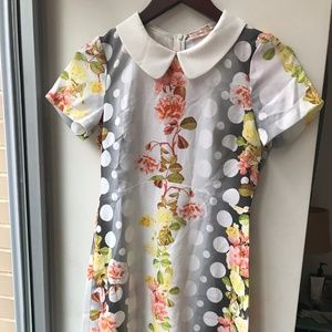 Brand New Collared Short Sleeve Mini Dress